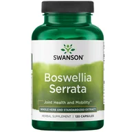 Witaminy i minerały dla sportowców - SWANSON Boswellia Serrata 120caps - miniaturka - grafika 1