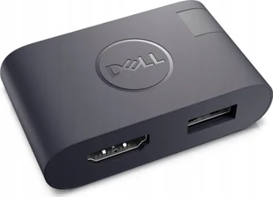 Dell Dell Adapter USB-C to HDMI 2.0/USB-A 3.0 470-BCKQ - Adaptery i przejściówki - miniaturka - grafika 1