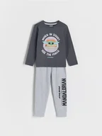Skarpetki dla dzieci - Reserved - Dwuczęściowa piżama STAR WARS - ciemnoszary - miniaturka - grafika 1