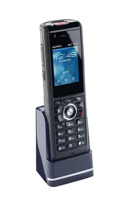AGFEO DECT 65 IP Telefon w systemie DECT Czarny - Telefony stacjonarne - miniaturka - grafika 1