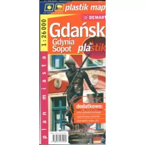 Gdańsk, Gdynia, Sopot - plan miasta (skala 1:26 000) - Demart - Przewodniki - miniaturka - grafika 1