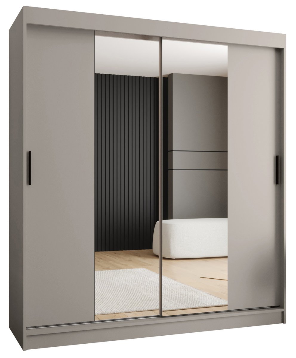 Szafa przesuwna RUBINO T1 180 gł. 62 kaszmir