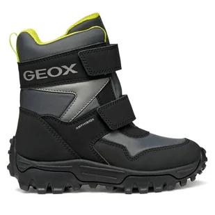 Śniegowce Geox J Himalaya B Abx J46FRE 0FU50 C1267 S Szary - Buty dla chłopców - miniaturka - grafika 1