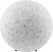 Lampy ogrodowe - GTV GTV Marmo OS-MARMO25-00 lampa zewnętrzna stojąca 1x20W E27 biała/czarna - miniaturka - grafika 1