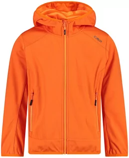 Kurtki i płaszcze dla dziewczynek - CMP Kurtka softshellowa w kolorze pomarańczowym - grafika 1