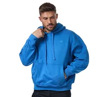 Bluzy męskie - adidas Męska bluza z kapturem Ess, Bluebird, XL - miniaturka - grafika 1