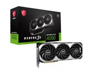 Karty graficzne - MSI Karta graf. GeForce RTX 4090 VENTUS 3X E 24G OC - miniaturka - grafika 1