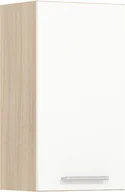 Szafki kuchenne - Szafka górna kuchenna jednodrzwiowa wisząca MODENA MD3/G40 biały połysk - miniaturka - grafika 1