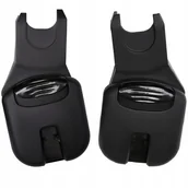 Akcesoria do fotelików - Anex Adaptery Do Wózka M/Type, E/Type - Czarne - miniaturka - grafika 1