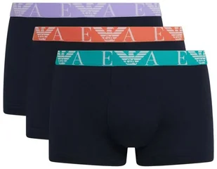Emporio Armani Underwear Oryginalne Bokserki Męskie 3-Pack Box Xxl - Majtki męskie - miniaturka - grafika 1
