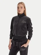 Bluzy damskie - Guess Bluza W6RQ26 KCUF1 Granatowy Regular Fit - miniaturka - grafika 1