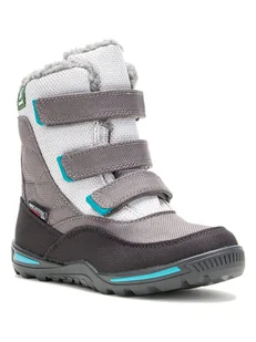 Kamik Botki zimowe "Henrik" w kolorze szarym - Botki damskie - miniaturka - grafika 1