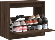 Szafki na buty - Szafka na buty brązowy dąb 80x42x69 cm materiał drewnopochodny - miniaturka - grafika 1