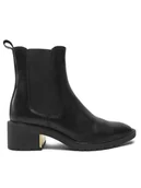 Botki damskie - Lasocki Botki WB-MALMA-01 Czarny - miniaturka - grafika 1