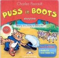 Książki do nauki języka angielskiego - Puss in Boots. Multi-Rom - miniaturka - grafika 1