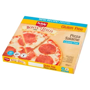 Schär Bontà d'Italia Pizza Salame bezglutenowa i bez laktozy 330 g - Dania mrożone - miniaturka - grafika 1