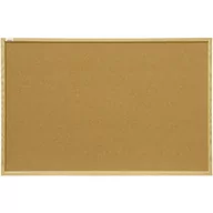 Tablice i flipcharty - TABLICA KORKOWA 80 X 60 CM RAMA DREWNIANA - miniaturka - grafika 1