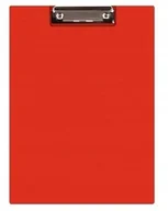 Deski z klipsem - Deska Z Klipem, Clipboard A4 Taurus Czerwona - miniaturka - grafika 1