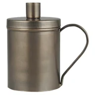 Świeczniki - Świecznik Retro Metalowy W Kolorze Złoto Antyczne IB LAURSEN - miniaturka - grafika 1