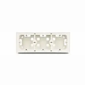 Puszki elektryczne i akcesoria - EFAPEL PUSZKA NATYNKOWA POTRÓJNA BIAŁA 10995 ABR - miniaturka - grafika 1