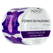 Akcesoria do paznokci - Indigo Formy Do Modelowania Paznokci 100szt. - miniaturka - grafika 1