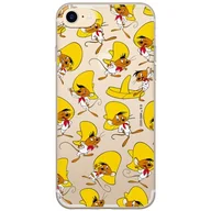 Etui i futerały do telefonów - ERT GROUP etui na telefon Iphone 7/8/ SE 2/ SE 3, case oryginalny i oficjalnie licencjonowany przez Looney Tunes, wzór Speedy Gonzales 001, optymalnie dopasowane, plecki z TPU częściowo przeźroczyste - miniaturka - grafika 1