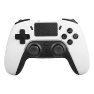 Kontrolery gier na PC - Deltaco Pad bezprzewodowy PS4 GAM-139-W - miniaturka - grafika 1
