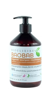 Bioelixire BAOBAB WEGAŃSKI SZAMPON NAWILŻAJĄCY 500ml - Szampony do włosów - miniaturka - grafika 1