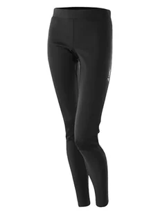 Löffler Legginsy funkcyjne "Warm" w kolorze czarnym - Spodnie sportowe damskie - miniaturka - grafika 1