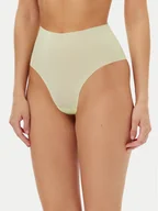 Majtki damskie - Chantelle Figi klasyczne z wysokim stanem Pulpies C22HC7 Zielony - miniaturka - grafika 1
