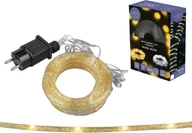 Oświetlenie świąteczne - Oświetlenie świąteczne oświetlenie sznurkowe Moon In The Room 72 diody LED sznurkowe z brokatowymi złotymi lampkami Ciepła biel - miniaturka - grafika 1