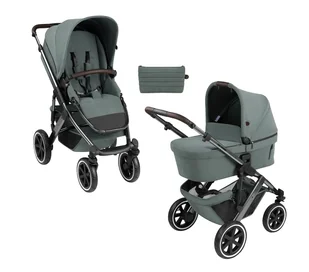 ABC Design Salsa 4 Air 2024 wózek wielofunkcyjny gondola Aloe - Wózki dziecięce - miniaturka - grafika 1