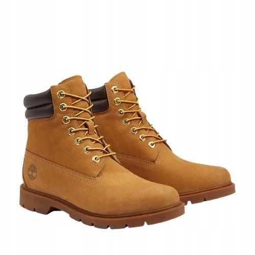TIMBERLAND 6 IN BASIC TRZEWIKI BRĄZOWE ZE SKÓRĄ MĘSKIE 40 1J8A