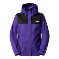 Kurtki i kamizelki sportowe damskie - Kurtka The North Face Antora 0A7QEUS961 - fioletowa - miniaturka - grafika 1