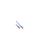 Kable miedziane - Inline 40pcs. pack Bulk-Pack Patch Cable S/FTP PiMF Cat.6 250MHz PVC copper niebieski 2m B76402B B-76402B - miniaturka - grafika 1