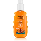 Balsamy i kremy do opalania - Garnier Spray ochronny dla dzieci SPF 50+ Ambre Solaire Nemo 150 ml - miniaturka - grafika 1