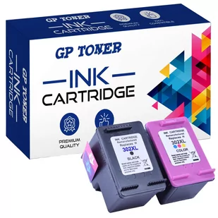 Tusze do HP 302 XL OfficeJet 3634 3830 3831 3832 3833 3834 3835 4650
Zestaw Kolor + Czarny - Tusze oryginalne - miniaturka - grafika 1