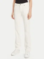 Spodnie damskie - Guess Jeans Jeansy W5GA98 D5M62 Biały Skinny Fit - miniaturka - grafika 1