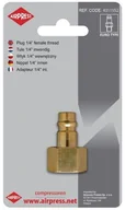 Akcesoria do elektronarzędzi - AIRPRESS Wtyk 1/4 cala wewnętrzny - miniaturka - grafika 1