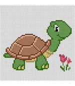 Pasmanteria - Ariadna, zestaw do haftu żółwik - miniaturka - grafika 1