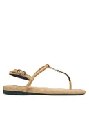 Sandały damskie - Patrizia Pepe Sandały 8X0020/L048-B824 Beżowy - miniaturka - grafika 1