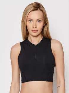 Nike Top Pro DM6952 Czarny Tight Fit - Koszulki sportowe damskie - miniaturka - grafika 1