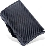 Portfele - Biżuteria i zegarki Skórzany portfel męski Murati Czarny Jeden rozmiar - miniaturka - grafika 1