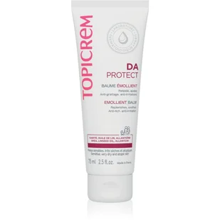 Topicrem Balsam do Tělo do skóry suchej wrażliwej i atopowej DA Emollient Balm) Objętość 75 ml) - Balsamy i kremy do ciała - miniaturka - grafika 1