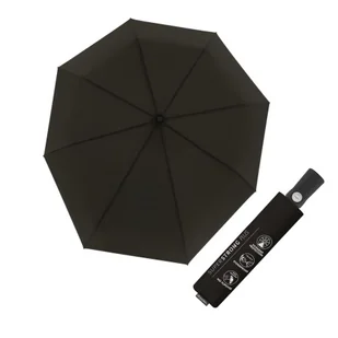 Fiber SUPERSTRONG - w pełni automatyczny parasol męski czarny - Parasole - miniaturka - grafika 1