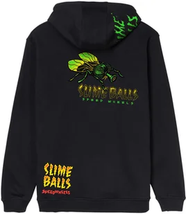 bluza męska SANTA CRUZ PRODUCTION HOOD Black - Bluzy męskie - miniaturka - grafika 1
