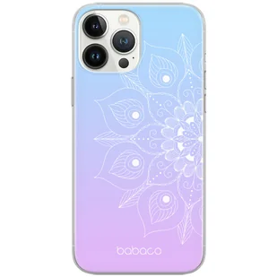 Etui do Apple IPHONE 14 Mandale 001 Babaco Nadruk pełny Biały - Etui i futerały do telefonów - miniaturka - grafika 1