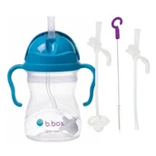 Bidony dla dzieci - Butelka B.BOX BB00508 Kobaltowy + Słomka B.BOX BB00525 (2 sztuki) - miniaturka - grafika 1