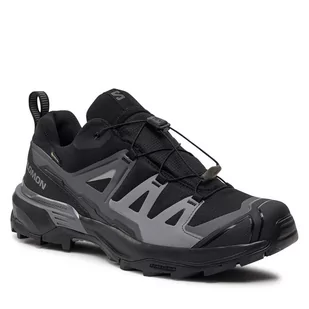 Trekkingi Salomon X Ultra 360 Gore-Tex L47453200 Black / Magnet / Quiet Shade - Buty trekkingowe męskie - miniaturka - grafika 1