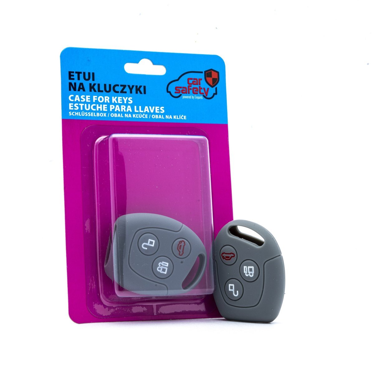 CARSAFETY ETUI SILIKONOWE NA KLUCZYK DO FORD C-MAX ESCORT FIESTA FOCUS